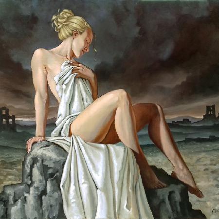 FAR HORIZON<br>2017<br>Oil on canvas, 47.2 x 59.1 in.