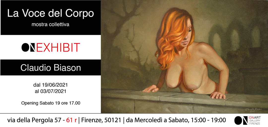Mostra collettiva La Voce del Corpo, Firenze 19.06.2021 - 03.07.2021